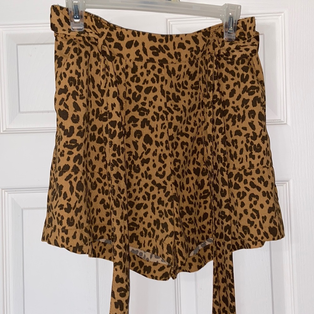 cheetah print shorts